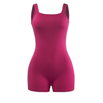 Sexy Backless  One Piece Halter Sleeveless Bodysuit - Image 3