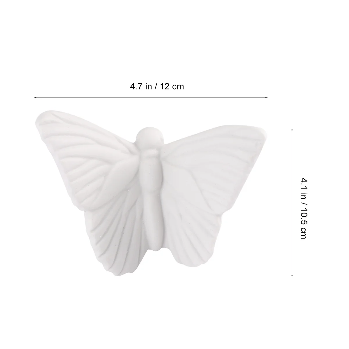 

Environmentally Friendly Wall Decor Hanging Crafts Hotel 3D Ceramic Butterfly Home