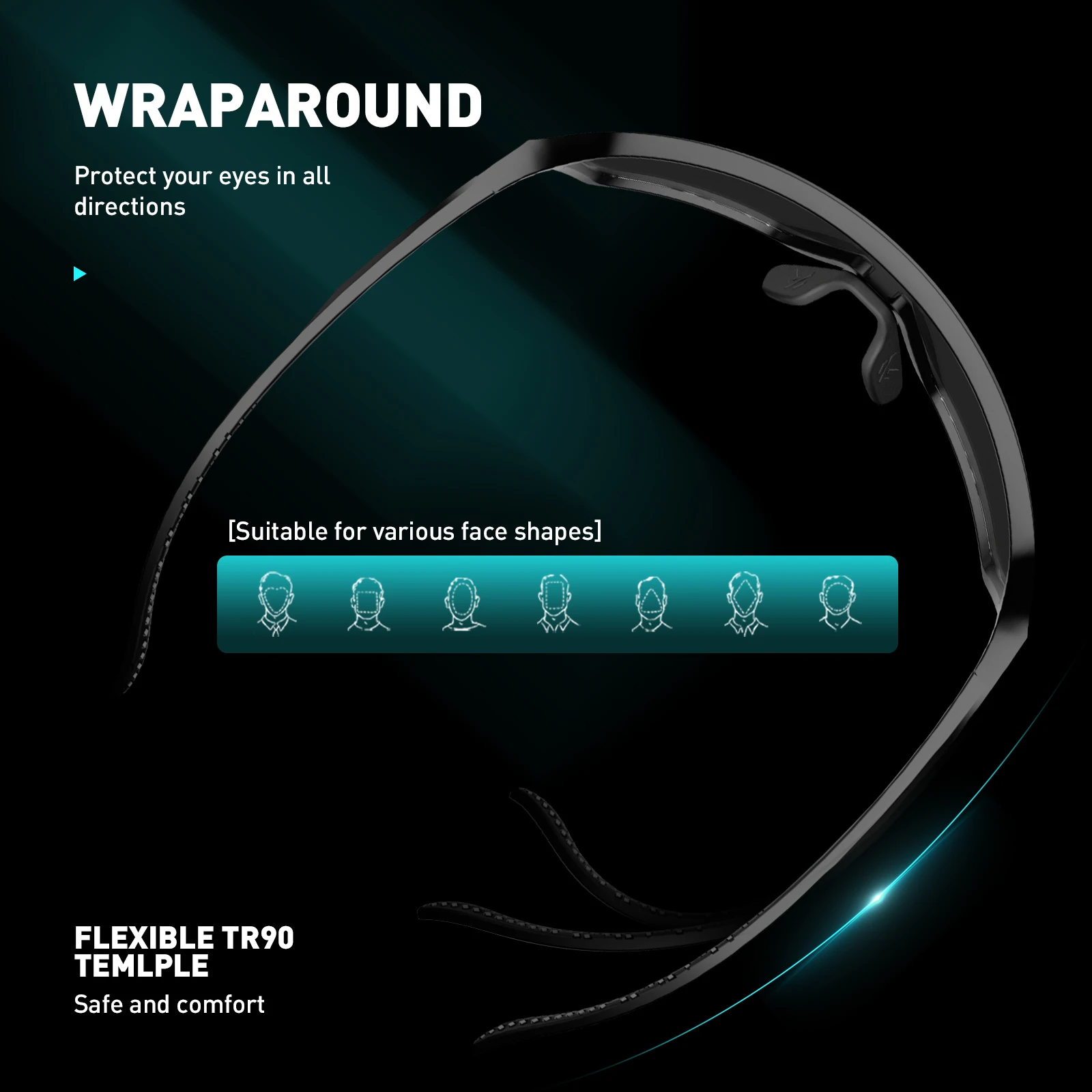 SCVCN الساخن الدراجات اللونية UV400 النظارات الشمسية MTB نظارات دراجة خارجية الدراجات نظارات الرجال النساء دراجة الرياضة التنزه نظارات