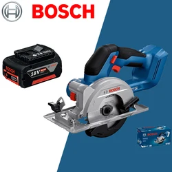 BOSCH GKS 18V-44 Electric Circular Saw 18V Brushless 125mm Multi-Angle Carpentry Power Tool Cutting Machine Battery Pack Tool