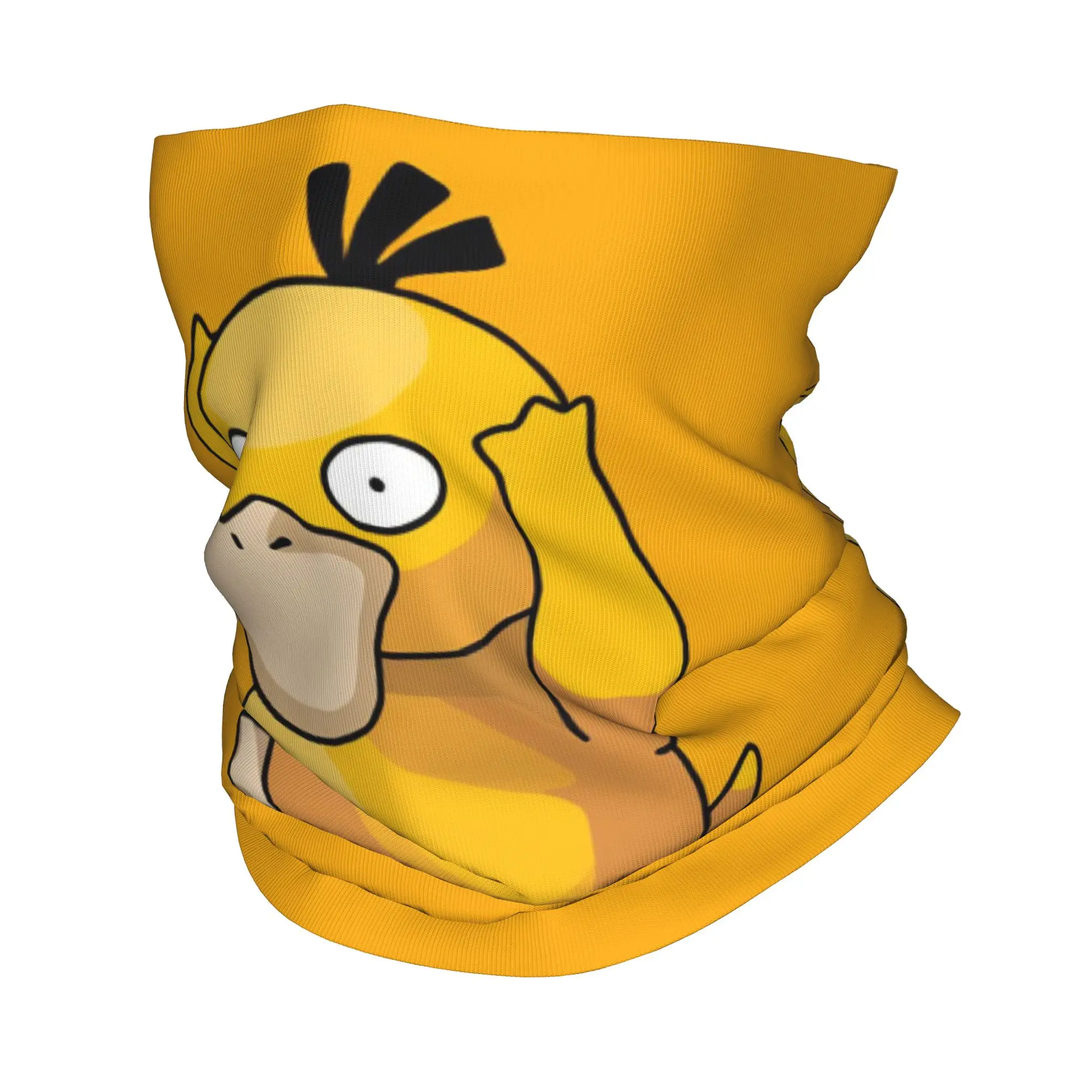 

P-Pokemons Psyduck Bandana Neck Cover Printed Balaclavas Wrap Scarf Multi-use Cycling Hiking Unisex Adult Windproof