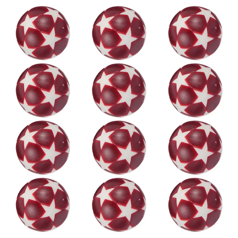 

12 Pcs Mini Portable Games Football Machine Kids Soccer Desktop Footballs Plastic
