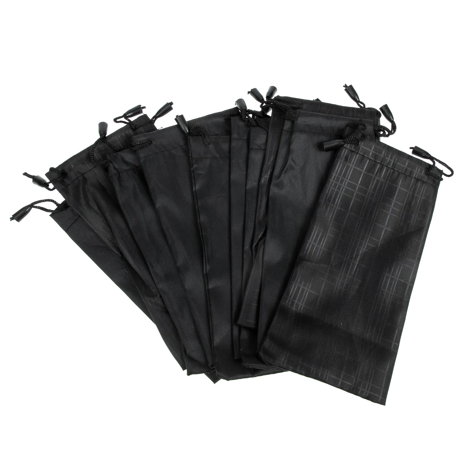 

10pcs Waterproof Glasses Bag Eyeglasses Case Portable Sunglasses Pouch Thick Durable Polyester Storage Travel Protective Anti