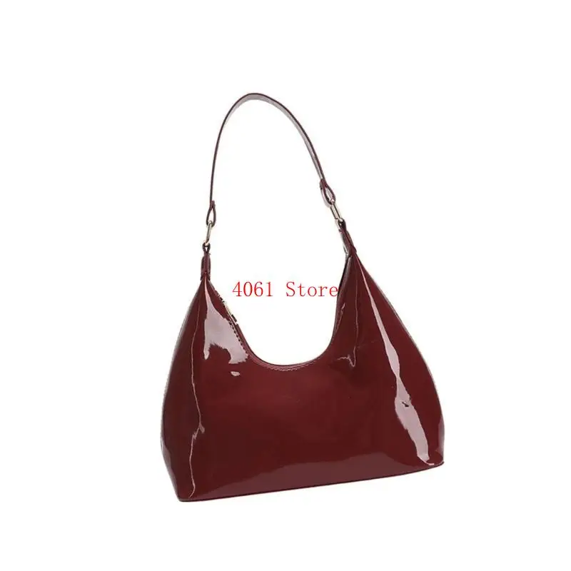

Trendy PU Leather Shoulder Bag for Women Creative Underarm Purse Large Capacity Handbag for Shopping and Elegant Event