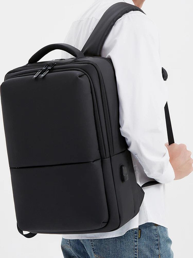 

Commute Outdoor Large Capaci Busin Cuter Lightweight Student Bookbag Dual oulder Bapa Casual Simple Sle for M...