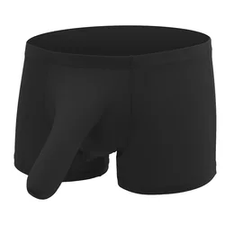 2022 Men's Elephant Nose Briefs Comfy Underwear With Penis Sheathshorts New Men Ultra-Thin Ultra-Soft Panties