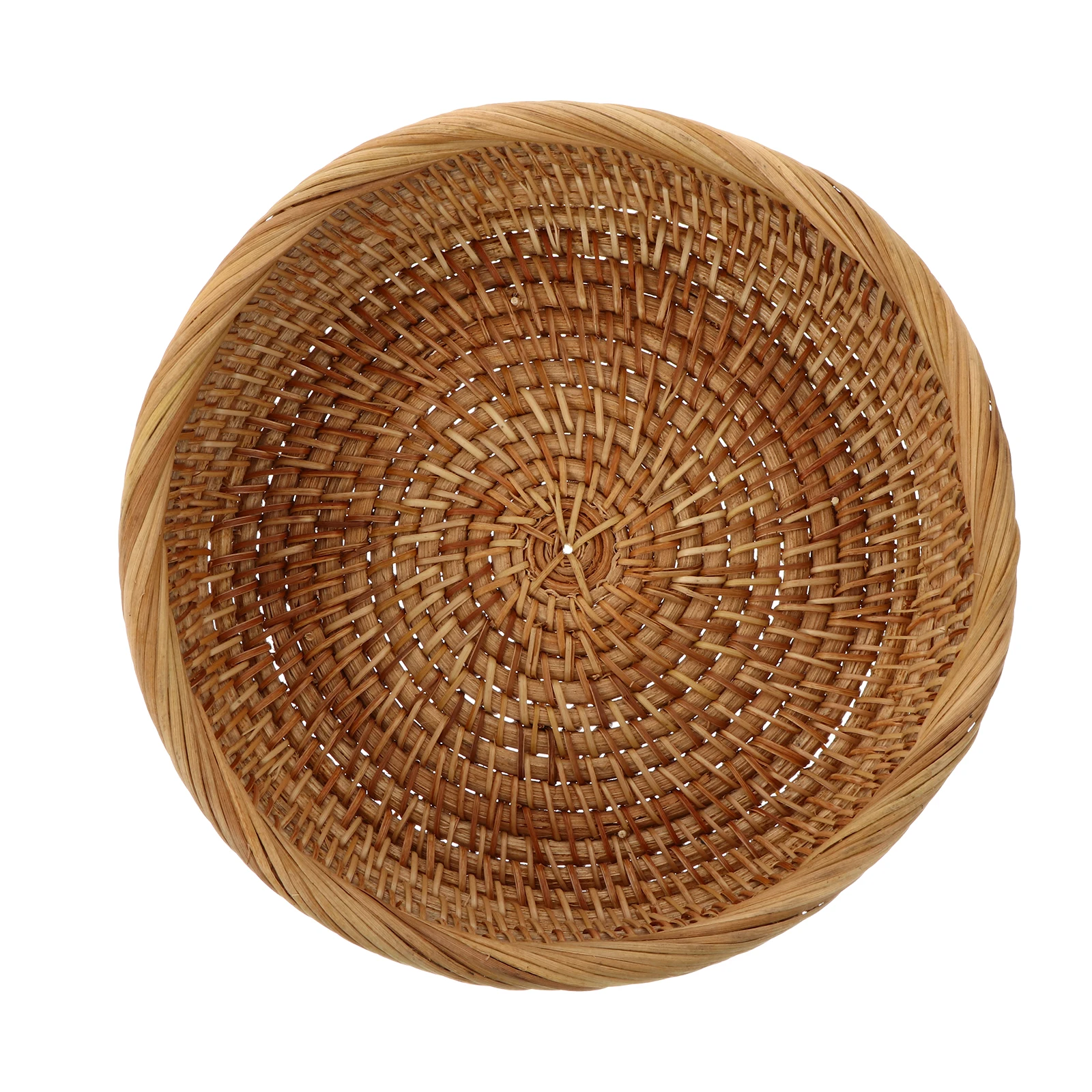

Rattan Fruit Storage Container Rattan Basket Bread ganizer Desktop Tray Storage Basket Decor Gift