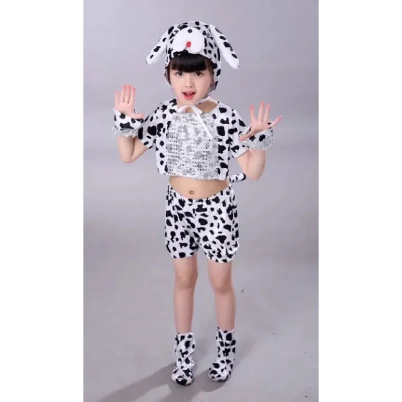 الدب البيت AA الأطفال طفل الحيوان متقطع ذيل الكلب توتو تنورة الدلماسية صبي فتاة هالوين حفلة تأثيري حلي جديد 2025 WKD001