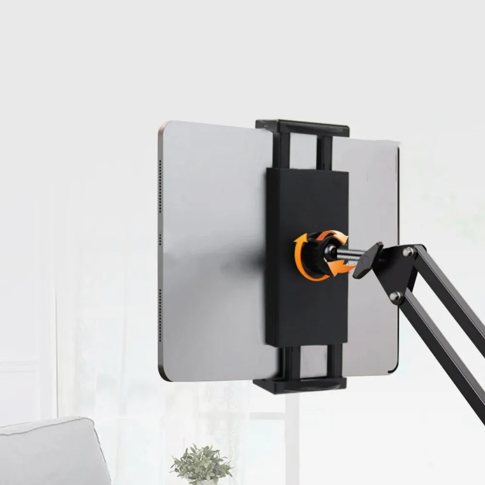 

360° Rotating Bed Tablet Stand Universal Long Arm Desktop Phone Mount Stand Flexible Steel Arm Tablet Phone Holder Office