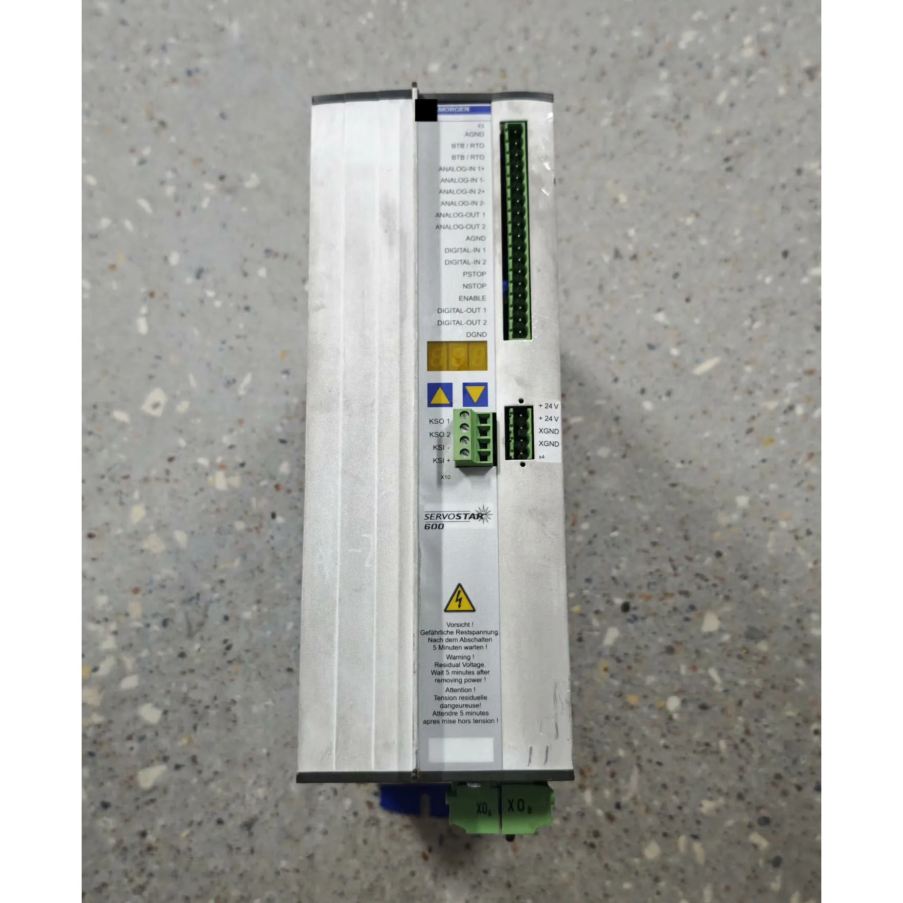 

SERVOSTAR 614-AS S61401 Servostar 600 Series Servo Drive