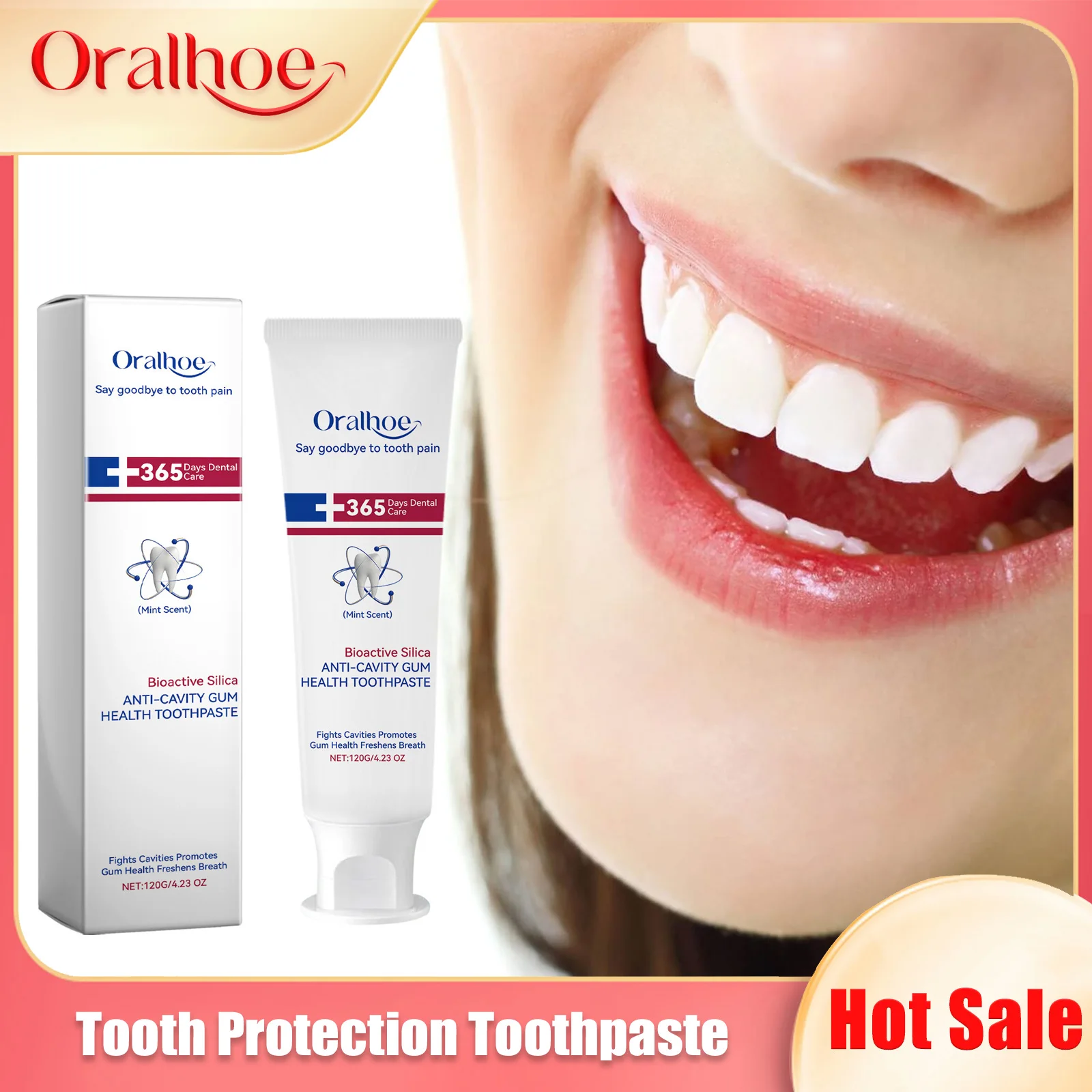 Whitening Probiotics Toothpaste Dental Stone Remover Yellow Teeth Oral Odor Prevention Periodontit Freshens Breath Dental Cream