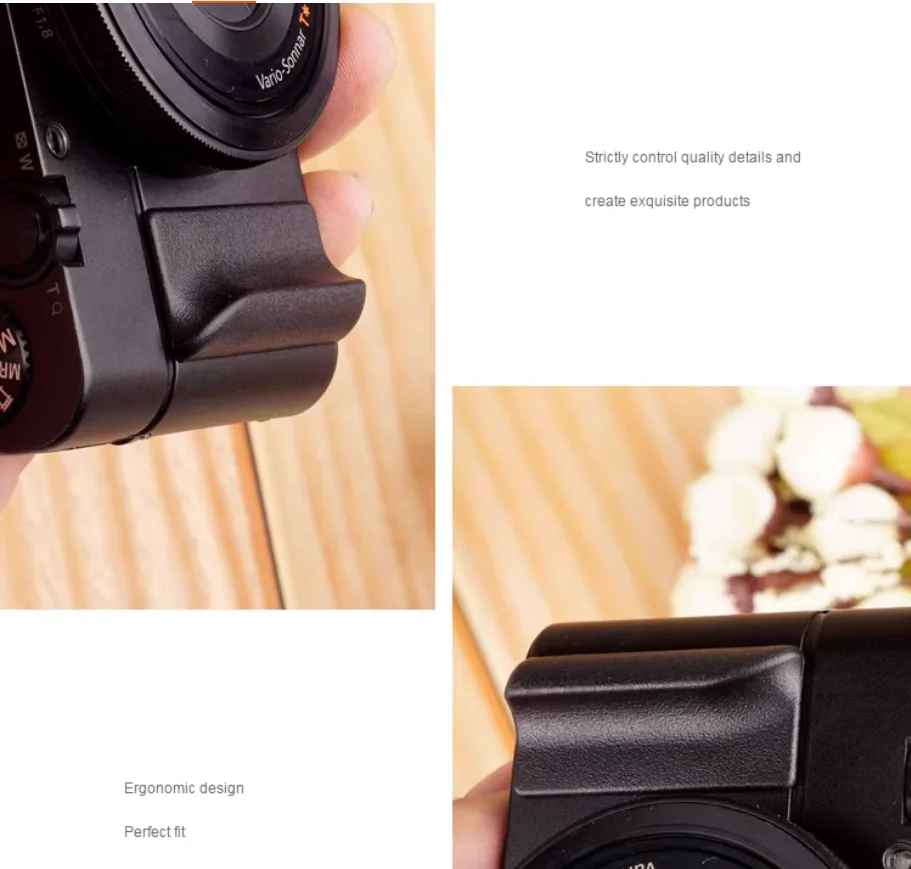 

Skidproof Camera Hand Grip For Sony RX100 M5 M6 M7 Panasonic GM1 GM1S Canon G7X S90