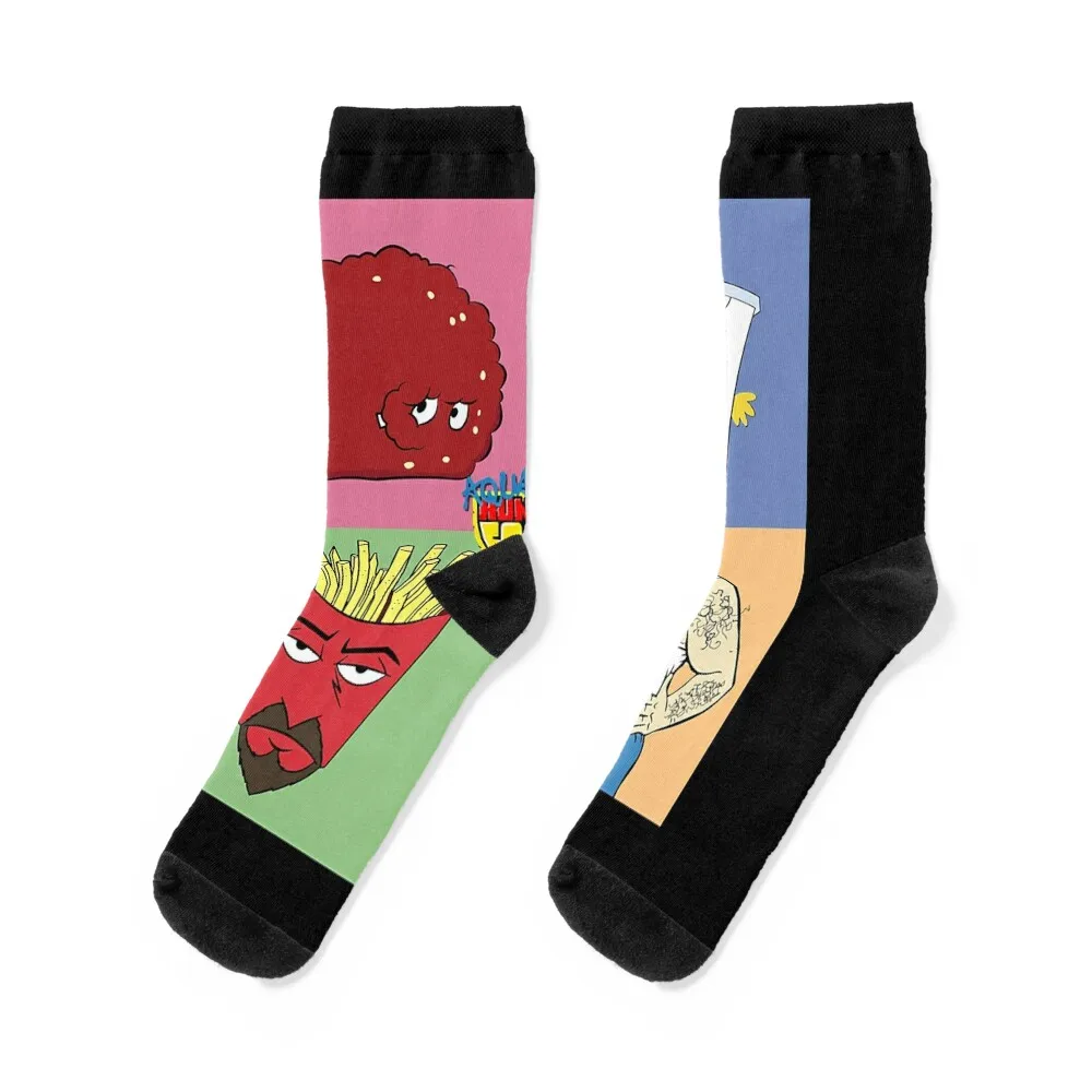 

aqua teen hunger force Socks Thermal man winter aesthetic snow loose Boy Child Socks Women's