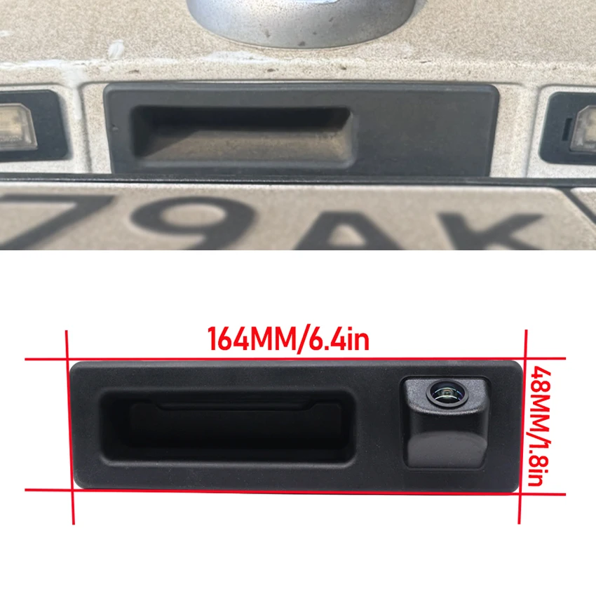 HD 1080P Trunk Handle Rear View Camera For BMW X3 F25 2010 2011 2012 2013 Before Facelift Car Backup Reverse Parking Monitor