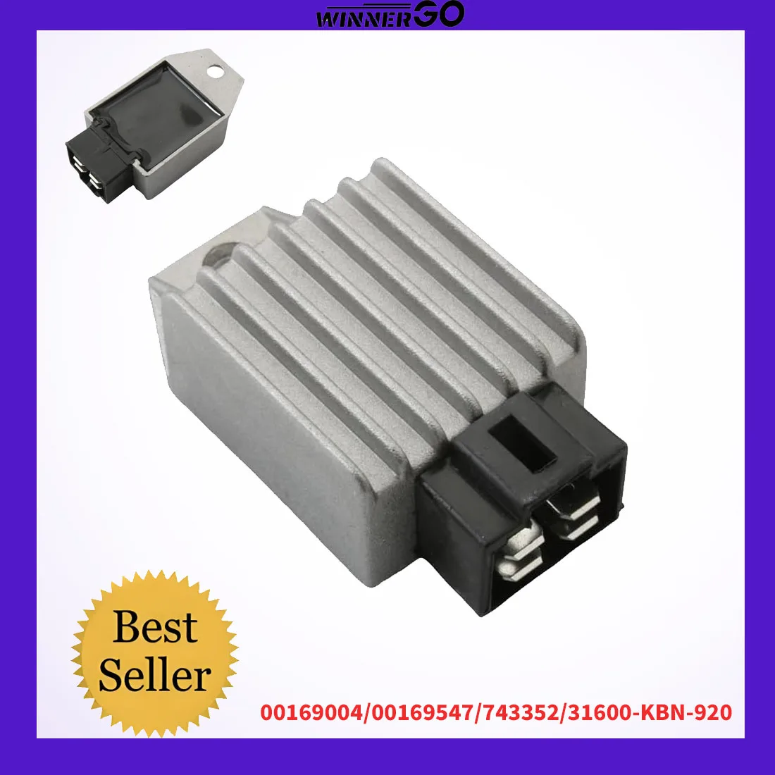 

Motorcycle Regulator Rectifier For PEUGEOT 50 Speedfight 2 LC 2004-2008 50 ELYSEO LUDIX BLASTER RS 12 00169004 00169547 743352