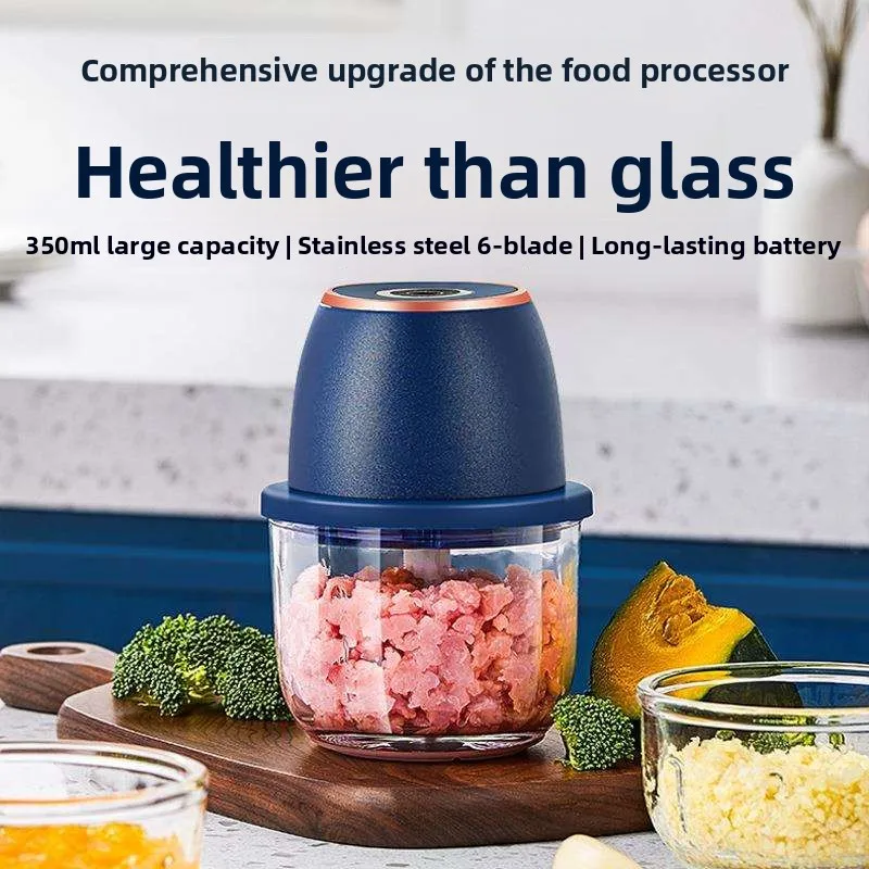  Garlic Smasher Tool Automatic Home Use Meat Grinder Garlic Paste Maker Kitchen Gadget by Guang Man Zhi S1219