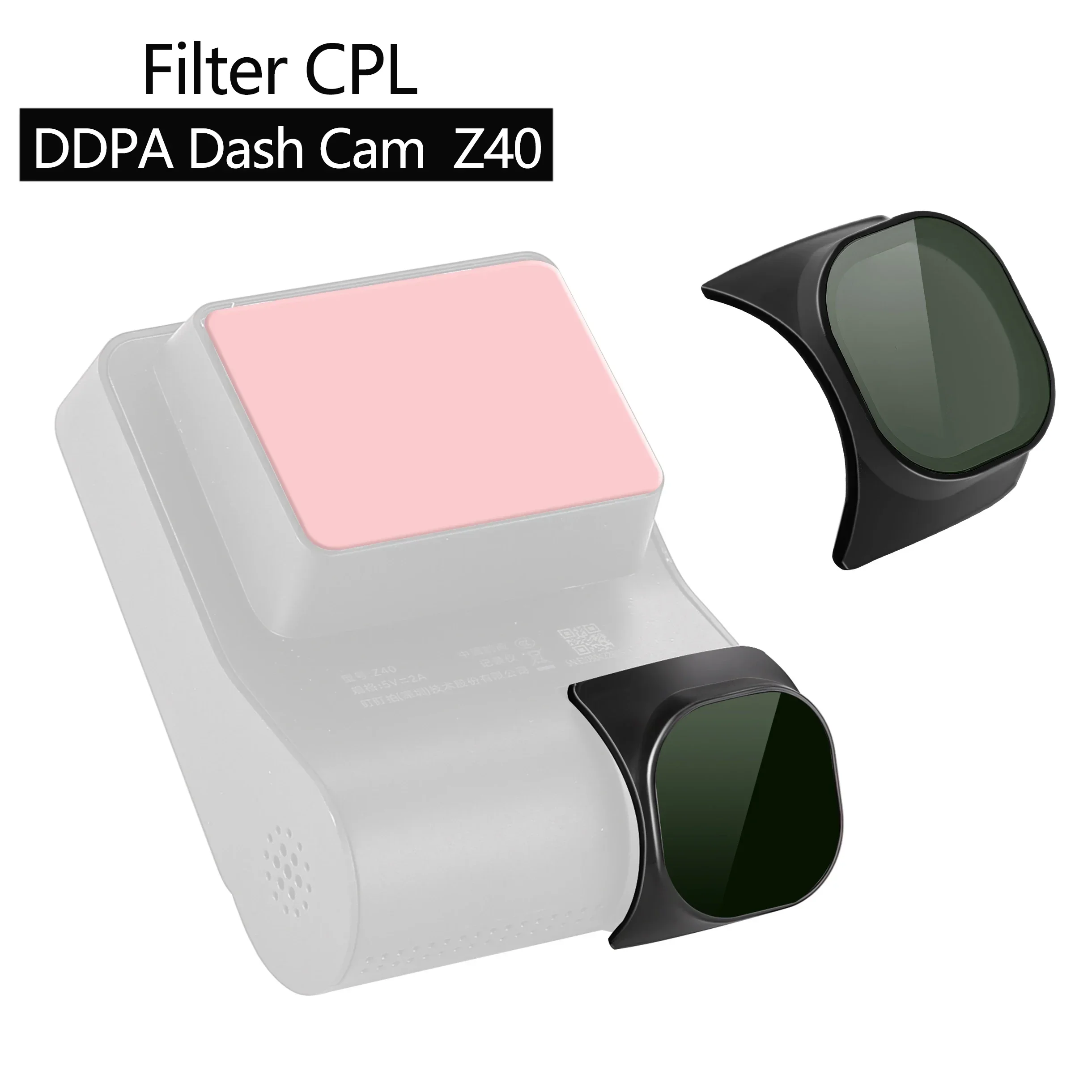 for DDPAI Dash Cam Z40 CPL Filter