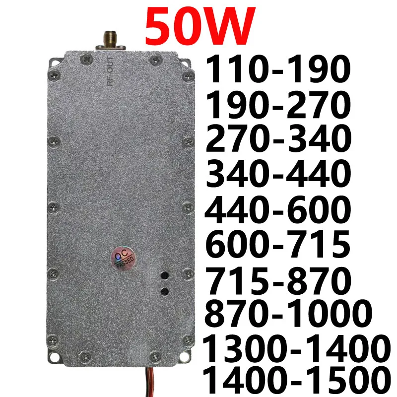 

50W module supports custom frequency bands
