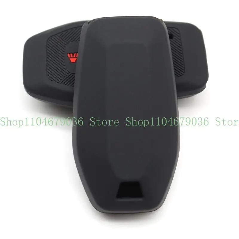 652F Premium Silicone Protective Case For 5 Button Car Soft Anti Slip Durably Cover
