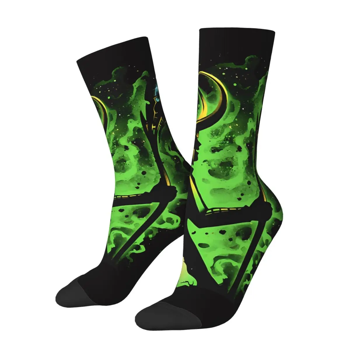 Hip Hop Retro Splendid Crazy Men's compression Socks Unisex maleficent mistress of evil Street Style Pattern Printed Funny