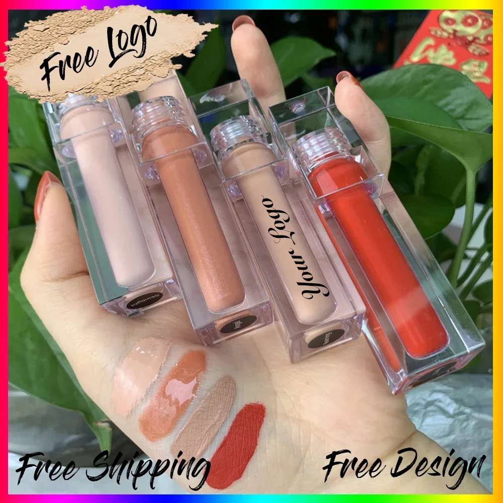 

Transparent Clear Nude Lip Gloss Vendor Private Label Vegan Lip Gloss Wholesale Glitter Lipgloss