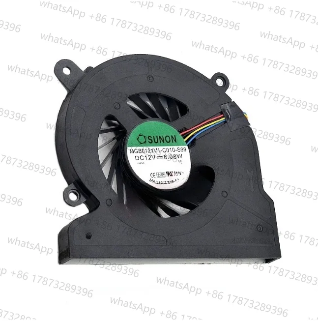 Original para Acer Aspire todo en uno MGB0121V1-C000-S99 MGB0121V1-C010-S99 DC 12V 6.08W servidor ventilador desnudo ventilador de refrigeración de 4 pines