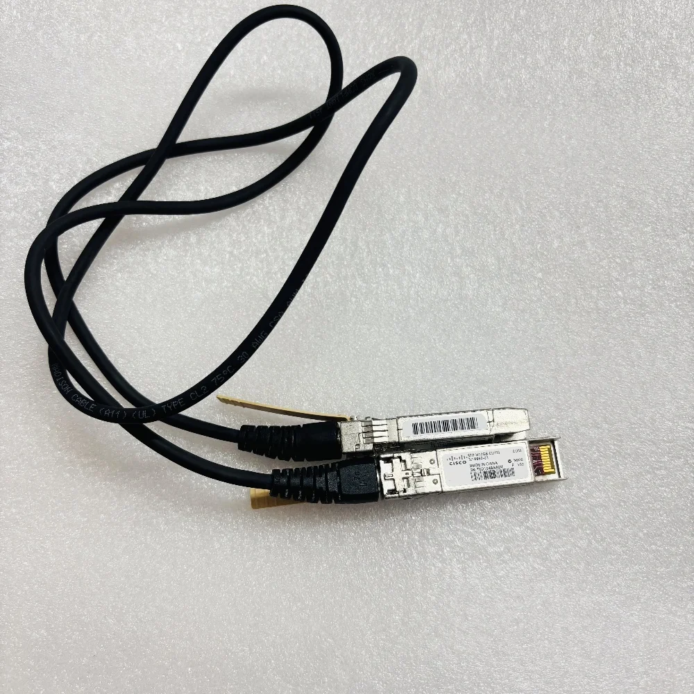 الأصلي Cisco 1M 10G BASE-CU SFP + كابل SFP-H10GB-CU1M النحاس Twinax SFP الألياف وحدة بصرية كابلات الإرسال والاستقبال 37-0960-03