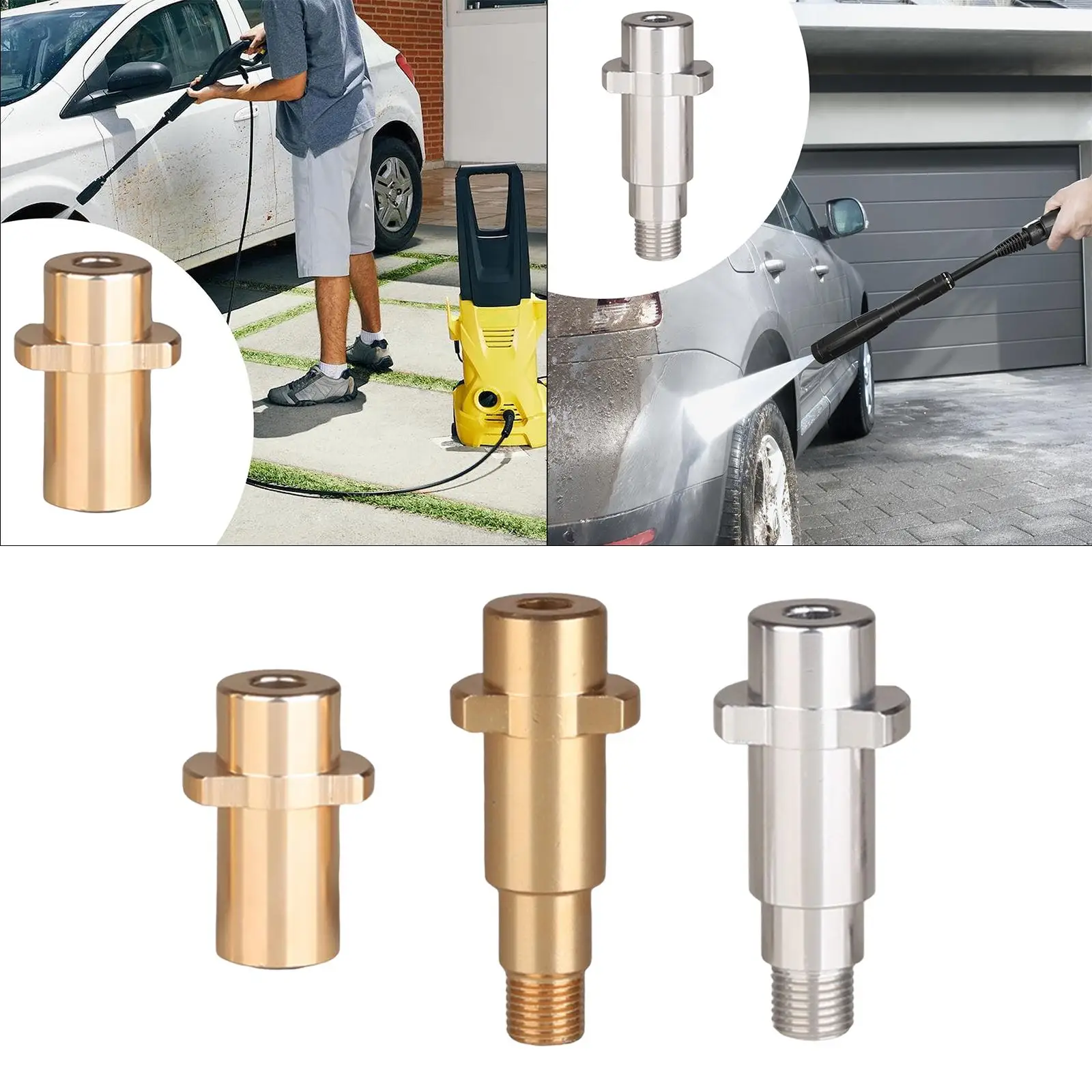 

Pressure Washer Adapter Accessory Direct Replaces Premium Quick Connect