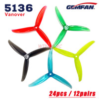 Gemfan Vanover 5136 5.1X3.6X3 3-Blade PC Propeller for FPV Freestyle Quadcopter Racing Drone 5inch Props DIY Parts