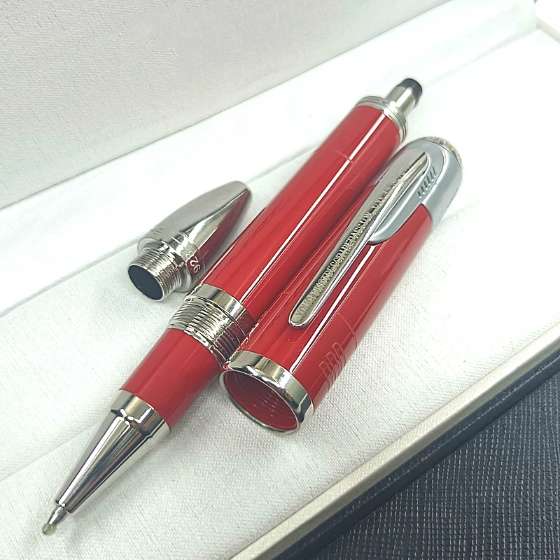 Special Edition MB Enzo · Fer-i Famous Figure Rollerball Pen Ballpoint Red Resin Office Writing Fountain Pens With Serial Number