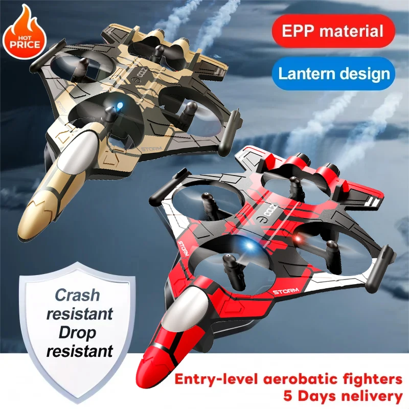Новинка 2025, оригинальный планер, летающий вертолет, радиоуправляемый реактивный самолет для хобби, 2,4G, трюк, дистанционное управление, пенопластовый истребитель, детские игрушки