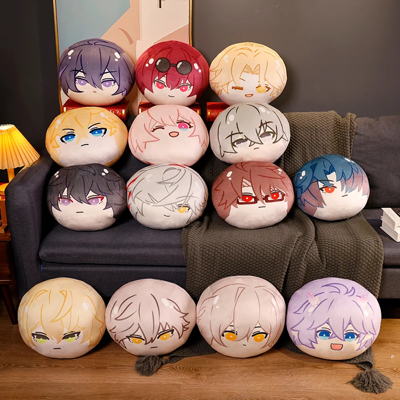14 Styles Honkai Star Rail Plush Toy Cute Dan Heng March 7th Gepard Landau Bronya Rand Doll Soft Throw Pillow Gifts Girl