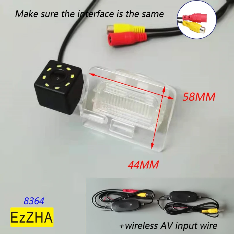 

HD Dynamic Trajectory Tracks Car Rear View Backup Parking Camera For Kia Optima K5 JF 2016 2017 2018 2019 4led Night Waterproof