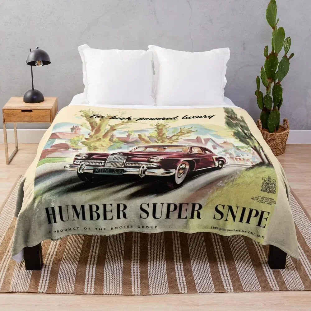 HUMBER SUPER SNIPE Throw Blanket Hairy blankets and throws Blankets