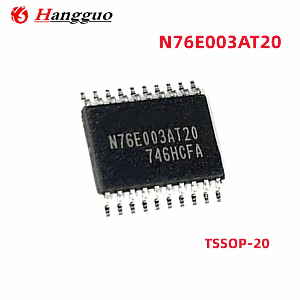 5 Teile/los Original N76E003AT20 paket TSSOP20 IC Chip