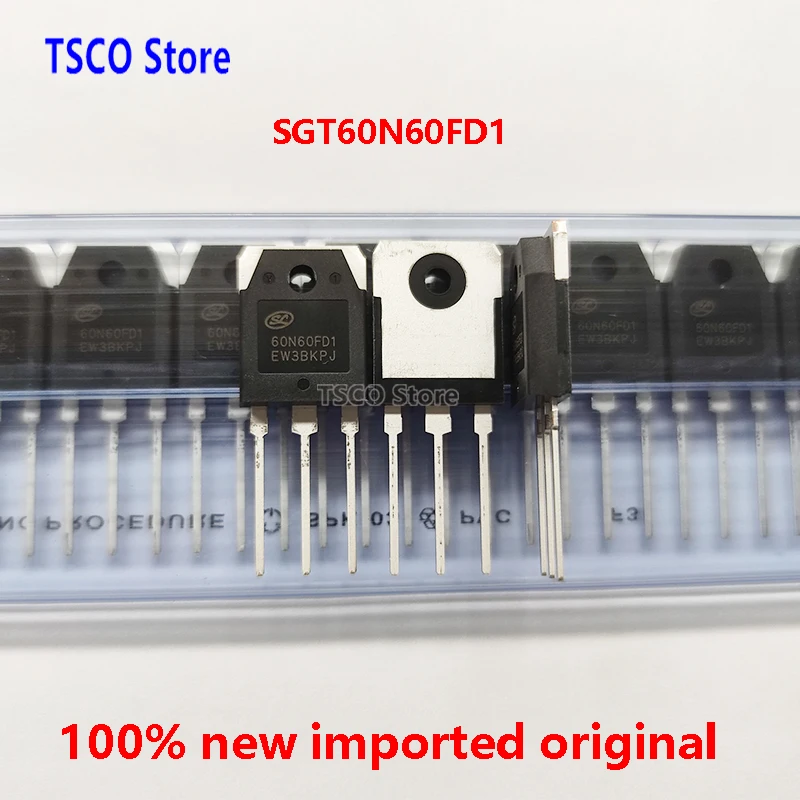 2023+ 10piece 60N60FD1 SGT60N60FD1  60A/600V  IGBT  New Origiail