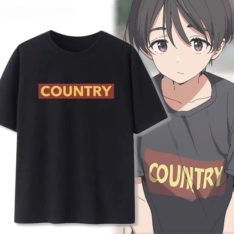 

Japanese Anime T-shirts Too Many Losing Heroines! Printed graphic cospolay cotton short-sleeved men and women's round-neck tops