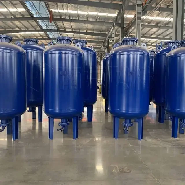 Vertical Butyl Bladder Water Expansion Tank 1500L