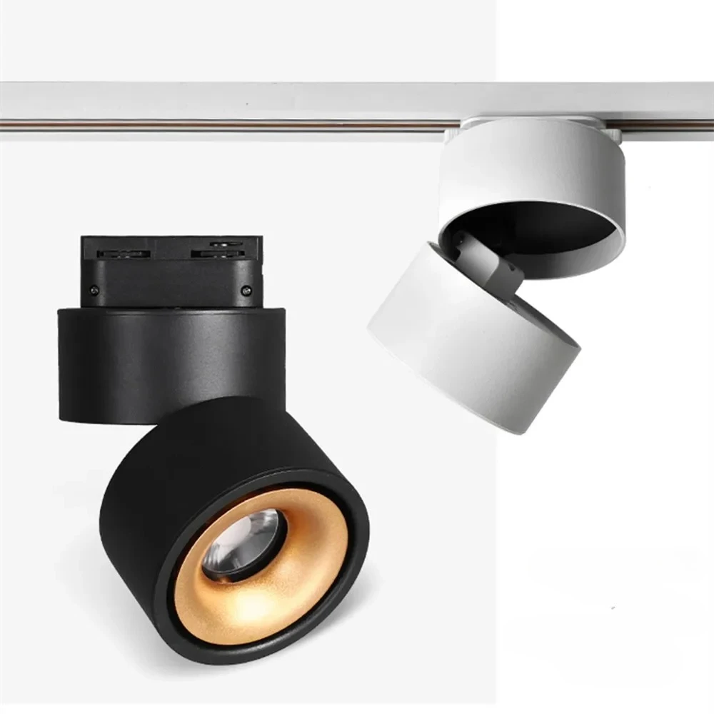 

Modern Led Track Light 360 Rotation Flexibale Track lighting Surface Mounted Spot light led 7W 10W Dimmable Led Rail light lamp