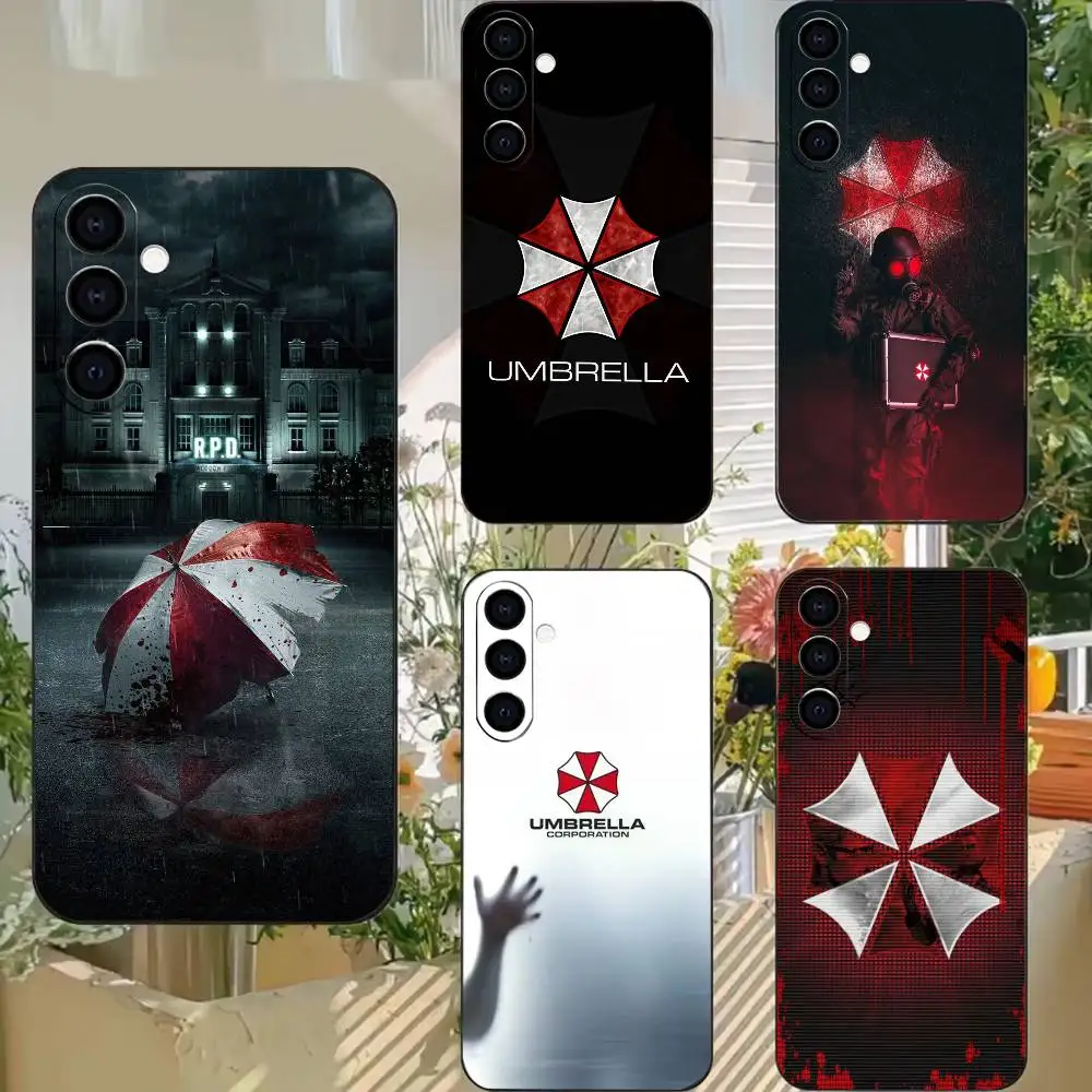 Horror game R-Resident Evil  Phone Case Black Silicone Soft For Samsung A73,A72,A71,A70,A53,A52,A51
