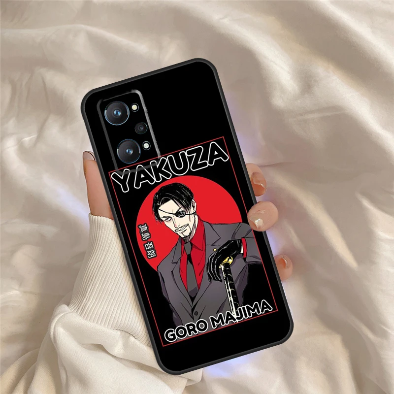 Japan Yakuza For Realme C55 C35 C33 C31 C30 C25 C21Y C15 C11 GT Neo 5 3 2 Realme 9 10 11 Pro Plus Case