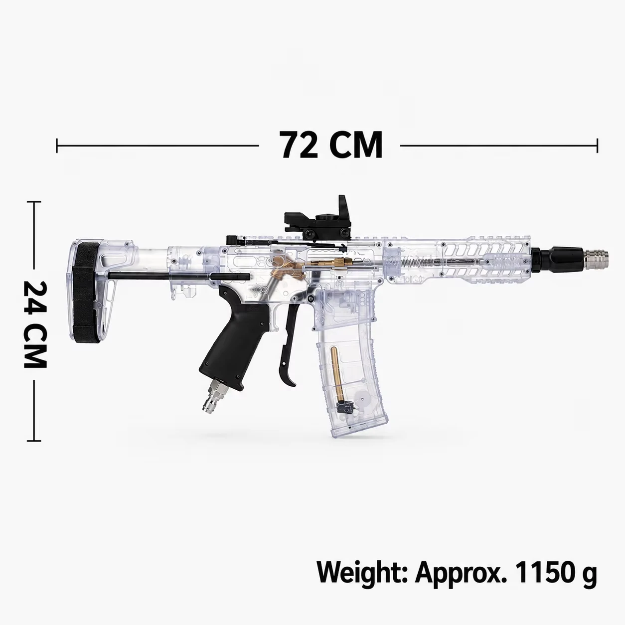 Original Nylon Slr Popular Car Wash Water Gun, Household Car Washing Machine, High-Pressure Powerful Cleaning Machine, Foam Shooting Tool