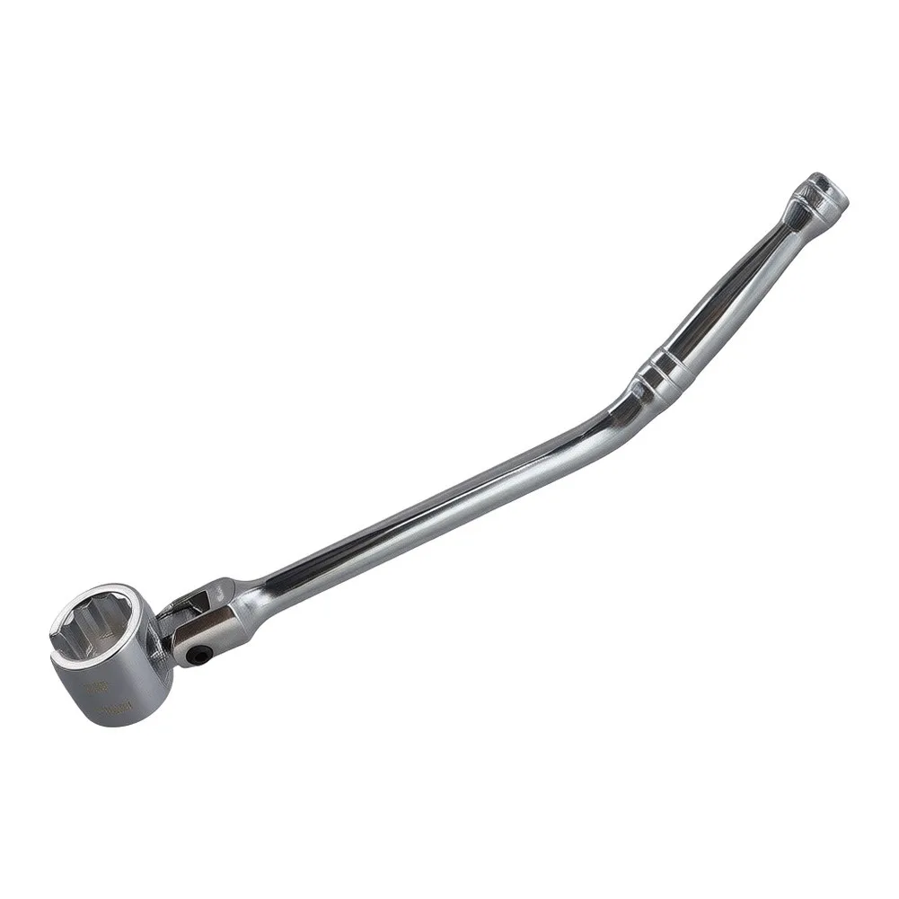 Chrome Vanadium Wrench 180 Degree Wrench Comfortable Grip Design High Leverage Control 180-degree Rotation Feature
