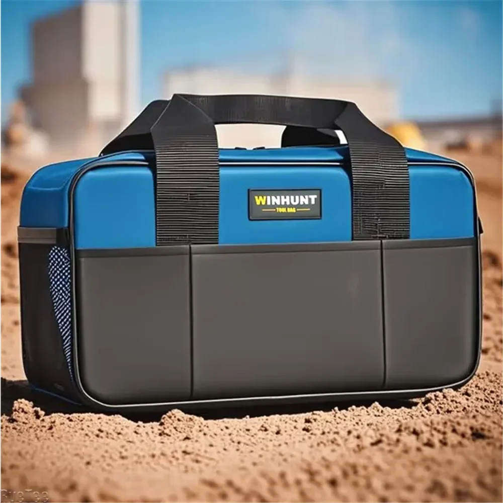 툴팩 내구성 캔버스 휴대용 다기능 수리 전기 및 목공 특수 내마모성 두꺼운 큰 가방