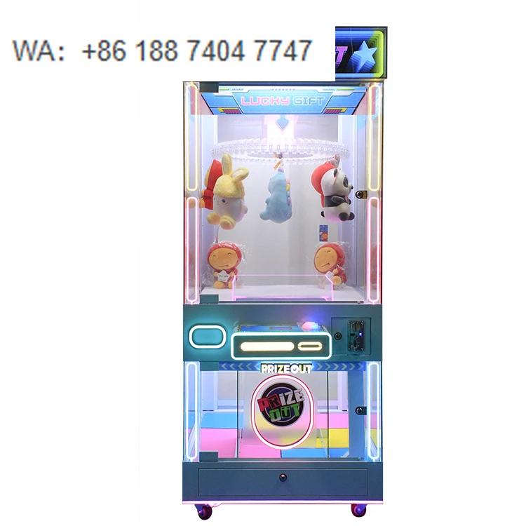 

Factory Cheap Clip Arcade Game Machine for Kids CoinOperated Prize Claw Crane Machine Sale Commercial Gift Doll Clamping Machine