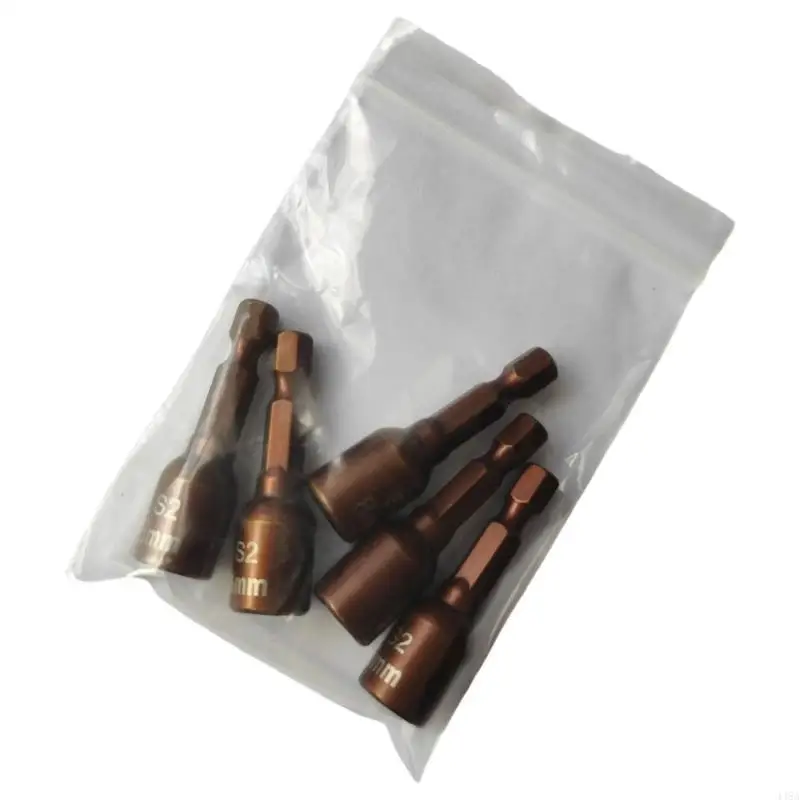 

5/10peeces магнитного драйвера гайки бит 1/4 дюйма шестнадцатеричного гнезда