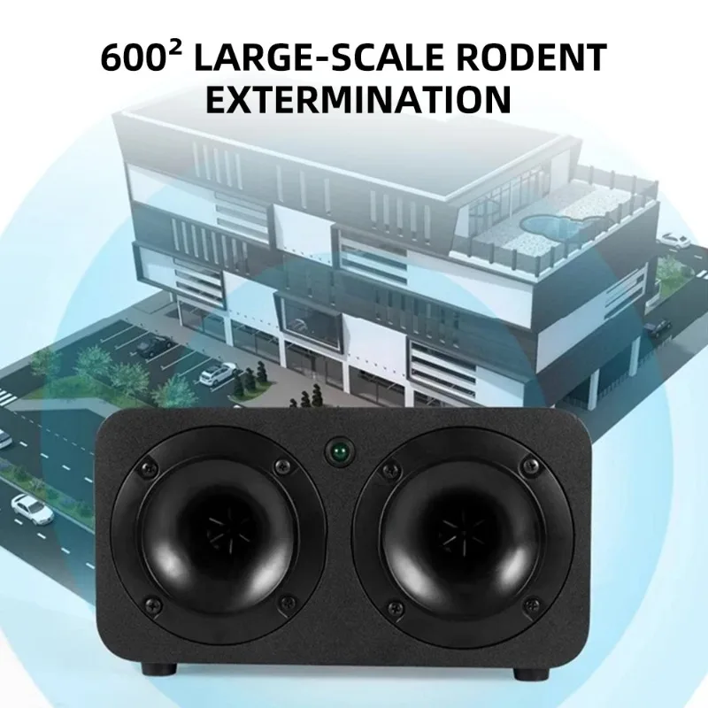 Indoor High-Power Rat Repellent Device Strong Ultrasonic Technology, Commercial Restaurant Electronic Meowing