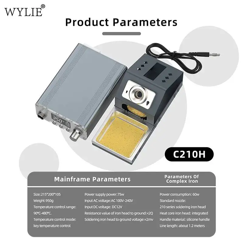 wylie-75w-smart-soldering-station-digital-display-c210h-90-480°c-portable-mobile-phone-repair-welding-tools-bga-lcd-kit-110-220v