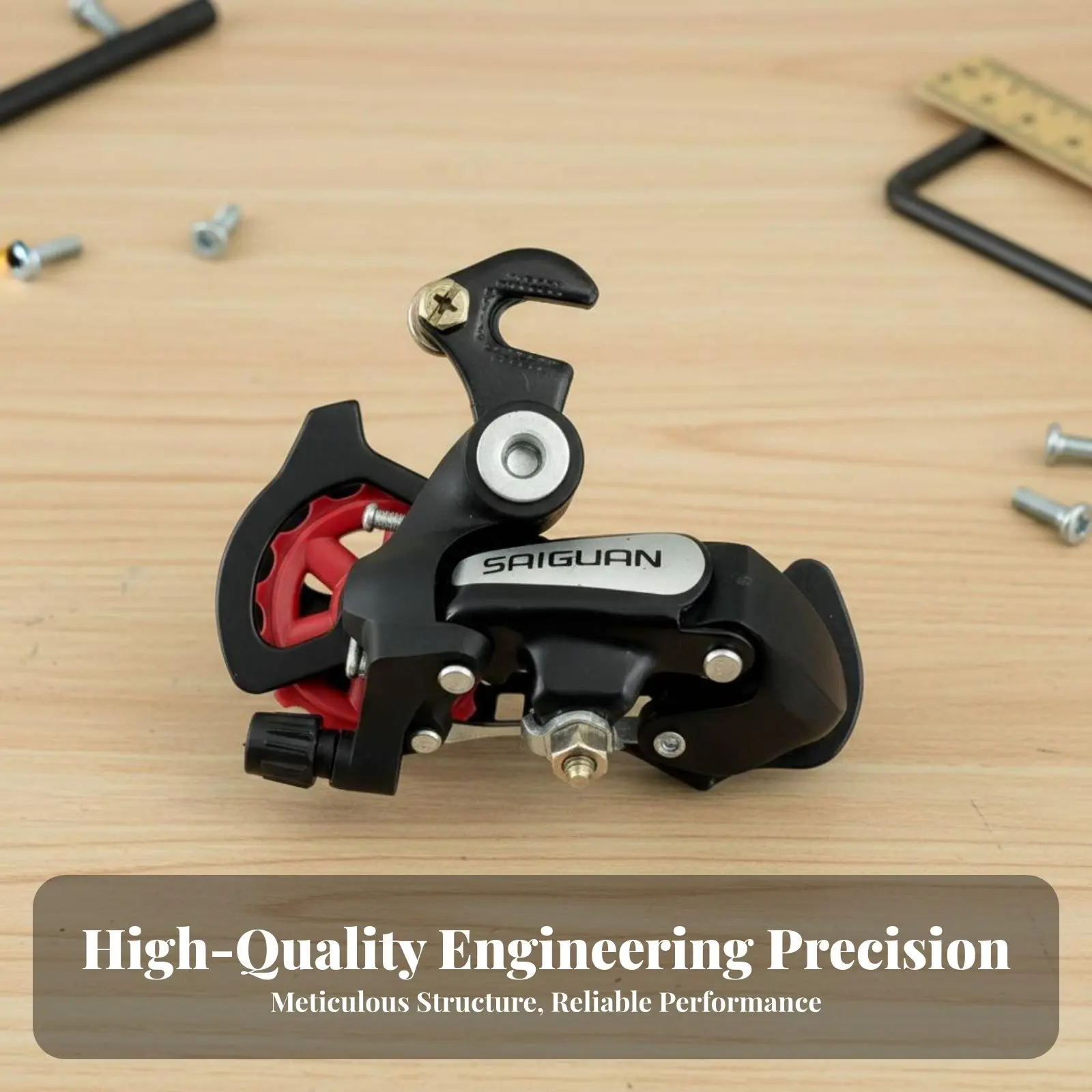 

Rear Derailleur Effortless Shifting Mountain Bike Rear Derailleur Drivetrain Part Easy Installation Stable Performance