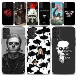 AHS American Horror Story Phone Case For Samsung Galaxy S22 S23 Ultra S21 S20 FE Plus Note 20 Soft Cover